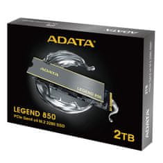 A-Data LEGEND 850/2TB/SSD/M.2 NVMe/Gold/5R