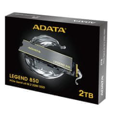 A-Data LEGEND 850 2TB SSD / Notranji / PCIe Gen4x4 M.2 2280