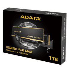 A-Data LEGEND 960 MAX/1TB/SSD/External/M.2 NVMe/Black/5R