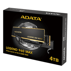 A-Data LEGEND 960 MAX/4TB/SSD/M.2 NVMe/črna/5R