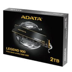 A-Data LEGEND 900/2TB/SSD/M.2 NVMe/črna/ hladilnik/5R