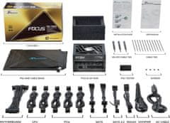 Seasonic 1000W - Focus GX-1000, ATX 3.0, GOLD modular, maloprodaja