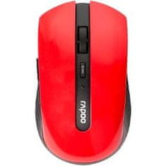 Rapoo 7200M Brezžična miška rdeča
