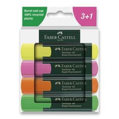 Faber-Castell Označevalnik Textliner 48 komplet 4 barv