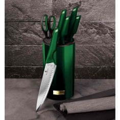 Berlingerhaus Komplet nožev iz nerjavečega jekla 7 kosov Emerald Collection v stojalu BH-2794