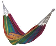 eoshop udobna in prostorna viseča mreža za eno osebo v več barvah. barva: rdeče s črtami