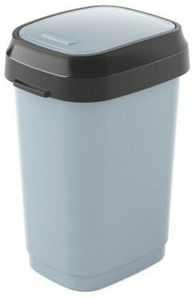 Kis Koš za odpadke Dual Swing Bin S 10 l siva 80750000307