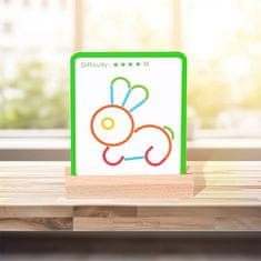 JOJOY® Lesena sestavljanka, Ustvarjalna sestavljeka, Izobraževalna igra, Razvijanje kognitivnih sposobnosti (120 kosov) | KIDDOQUEST