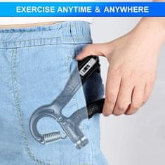 SOLFIT® Pripomoček za krepitev rok in prstov, Trenažer za oprijem, Lajšanje stresa, Rehabilitacija | SQUEEZEFIT