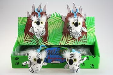 Plišasta sova obesek za ključe