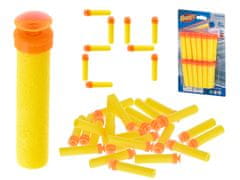 WOWO Pikado za NERF - združljive kartuše za puščice, rumene - paket 24