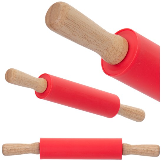 WOWO Silicone Roller Red - Rdeč silikonski valj 38 cm