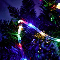 WOWO LED luči na nizu za balkon - večbarvne LED luči na nizu 10m 100LED za balkon z 8 načini osvetlitve