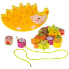 WOWO Ježek Balancing Puzzle Game - Hedgehog Balancing - Fruit Balancing Puzzle Game