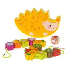 WOWO Ježek Balancing Puzzle Game - Hedgehog Balancing - Fruit Balancing Puzzle Game