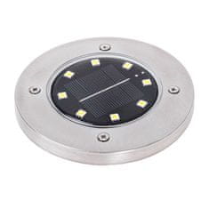 WOWO Vrtne solarne svetilke - talne vrtne svetilke 8LED - hladno bele (4 kosi)