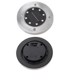 WOWO Vrtne solarne svetilke - talne vrtne svetilke 8LED - hladno bele (4 kosi)