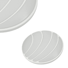 Milagro Plafonjera SHELL WHITE 40W LED Ø480 mm, Milagro