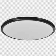 Milagro Plafonjera TERMA BLACK 18W LED IP44 Ø280 mm, Milagro
