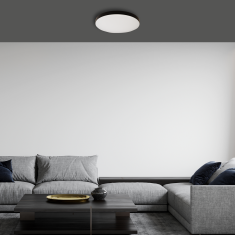 Milagro Plafonjera MAYA BLACK 15W LED IP44 Ø330 mm, Milagro