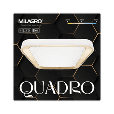 Milagro Plafonjera QUADRO GOLD 66W, Milagro