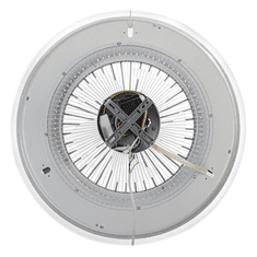 Milagro LED plafonjera ZONDA WHITE 48W z ventilatorjem, Milagro