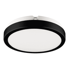 Plafonjera Vera 12W 4000K črna IP65, Milagro