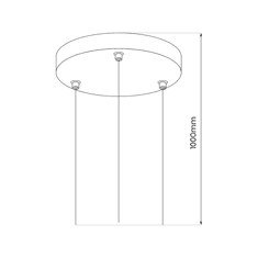 Milagro Suspenzija Plafonjera MAQ 32W / 40W, Milagro