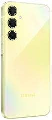Samsung A356 Galaxy A35 pametni telefon, 5 G, 6 GB/128 GB, Awesome Lemon + DARILO: Galaxy Buds FE slušalke