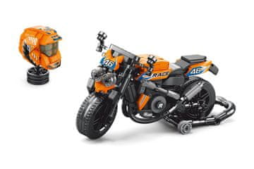 Motorno kolo s čelado 17 cm