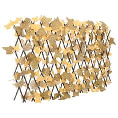 shumee Umetni javor raztegljiva ograja oranžna 180x60 cm