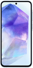 Samsung A556 Galaxy A55 pametni telefon, 5 G, 8 GB/256 GB, Awesome Iceblue + DARILO: Galaxy Buds FE slušalke