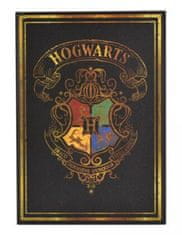 Bluesky Harry Potter beležka, črna, Hogwarts grb