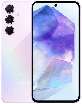 Samsung A556 Galaxy A55 pametni telefon, 5 G, 8 GB/128 GB, Awesome Lilac - odprta embalaža