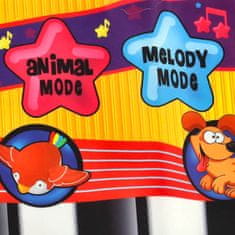WOWO Podloga za učenje mini klavirja - Podloga za učenje mini klavirja 72x29 cm