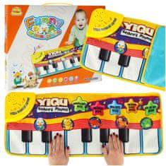 WOWO Podloga za učenje mini klavirja - Podloga za učenje mini klavirja 72x29 cm