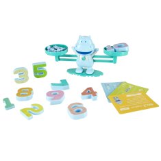 WOWO Učna tehtnica za učenje štetja - Mini Hippo