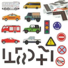 WOWO Igrače za kopanje iz pene - Igrače za kopanje iz pene za ulične avtomobile