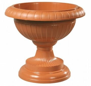 Kovovýroba Jeníkov Skodelica za cvetlični lonček AMFORA ¤27cm terakota CZ