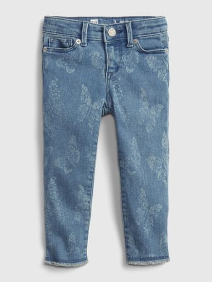 Gap Otroške Jeans hlače skny ankle - med btfly prnt