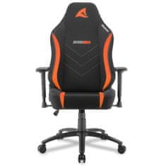 Sharkoon Skiller SGS20 Fabric gaming stol, nagib/višina, blago, črno-oranžna (Skiller SGS20 Fabric Black/Orange)