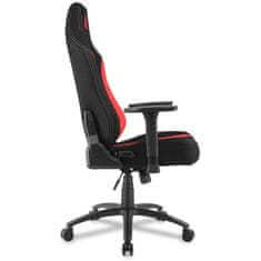 Sharkoon Skiller SGS20 Fabric gaming stol, nagib/višina, blago, črno-rdeča (Skiller SGS20 Fabric Black/Red)