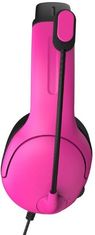 PDP Airlite stereo slušalke za Playstation, žične, motiv Nebula Pink