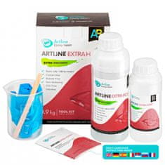Artline Epoxy Resin EXTRA HONEY - Epoksidna smola s trdilcem - 0,9 kg, prozorna, ekstra viskoznosti, 2:1