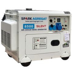 Spark 8500 AVR agregat, 6.5 kW, 230V