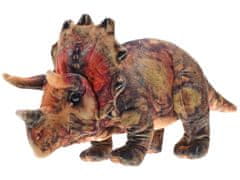 Triceratops plišasti 45 cm stoječi