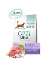 OptiMeal suha hrana za mačke proti dlačicam z raco 4 kg