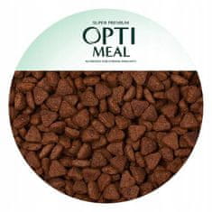 OptiMeal suha hrana za mačke z visoko vsebnostjo telečjega mesa 10 kg