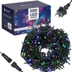 Springos novoletne lučke večbarvne 500 LED 40 + 1,5m 