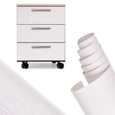 shumee Rola folije, samolepilni furnir, tapeta beli hrast, 1,22x50 m